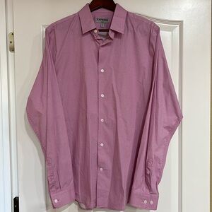 Express Fitted Button Down Long Sleeve Shirt (Men’s)